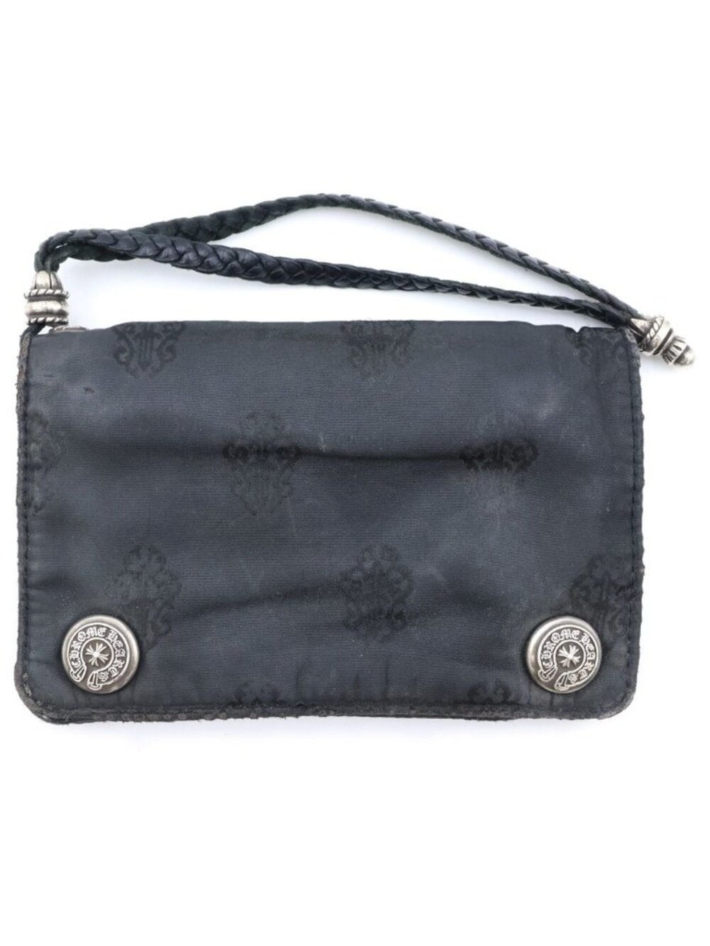 Chrome Hearts Wallet Nylon Bifold Black